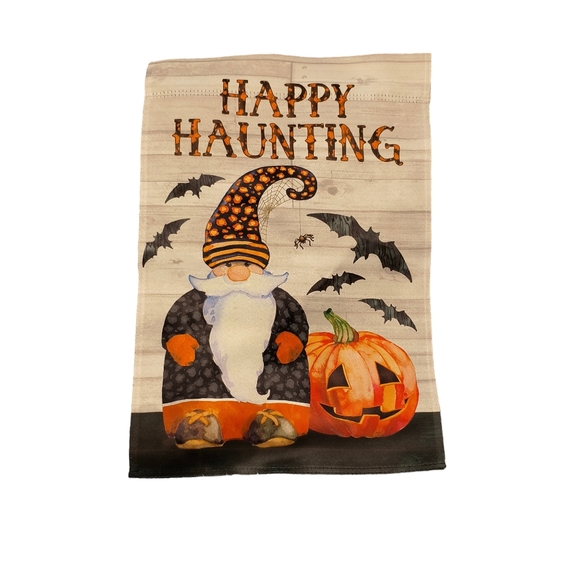 Lot of garden flags 18X12.5in Halloween farmhouse welcome - Picture 1 of 5